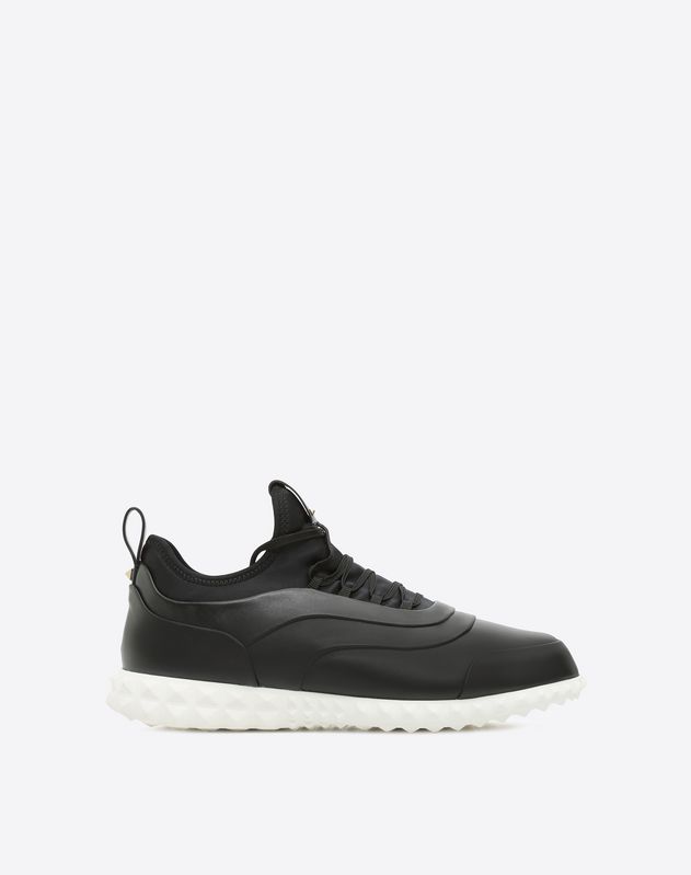 NAPPA LEATHER BODYTECH SNEAKER WITH 