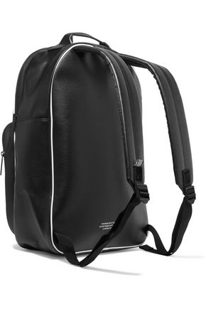 adidas faux leather backpack