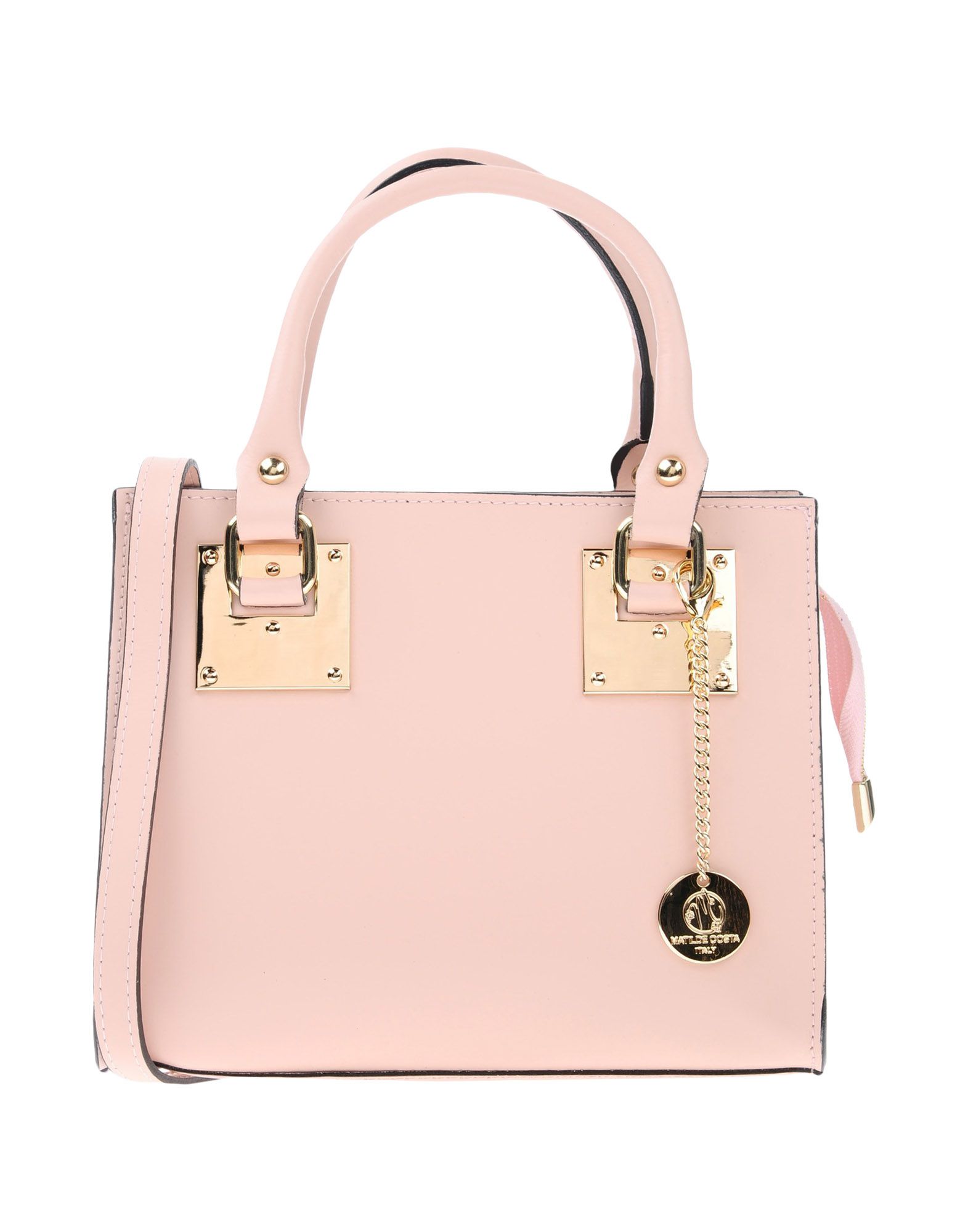 Сумка на руку  - Коричневый,Розовый цвет