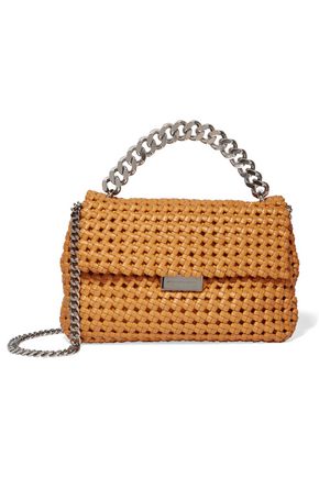 Bex Woven Faux Leather Shoulder Bag Stella Mccartney Bex Woven Faux Leather Shoulder Bag Stella Mccartney
