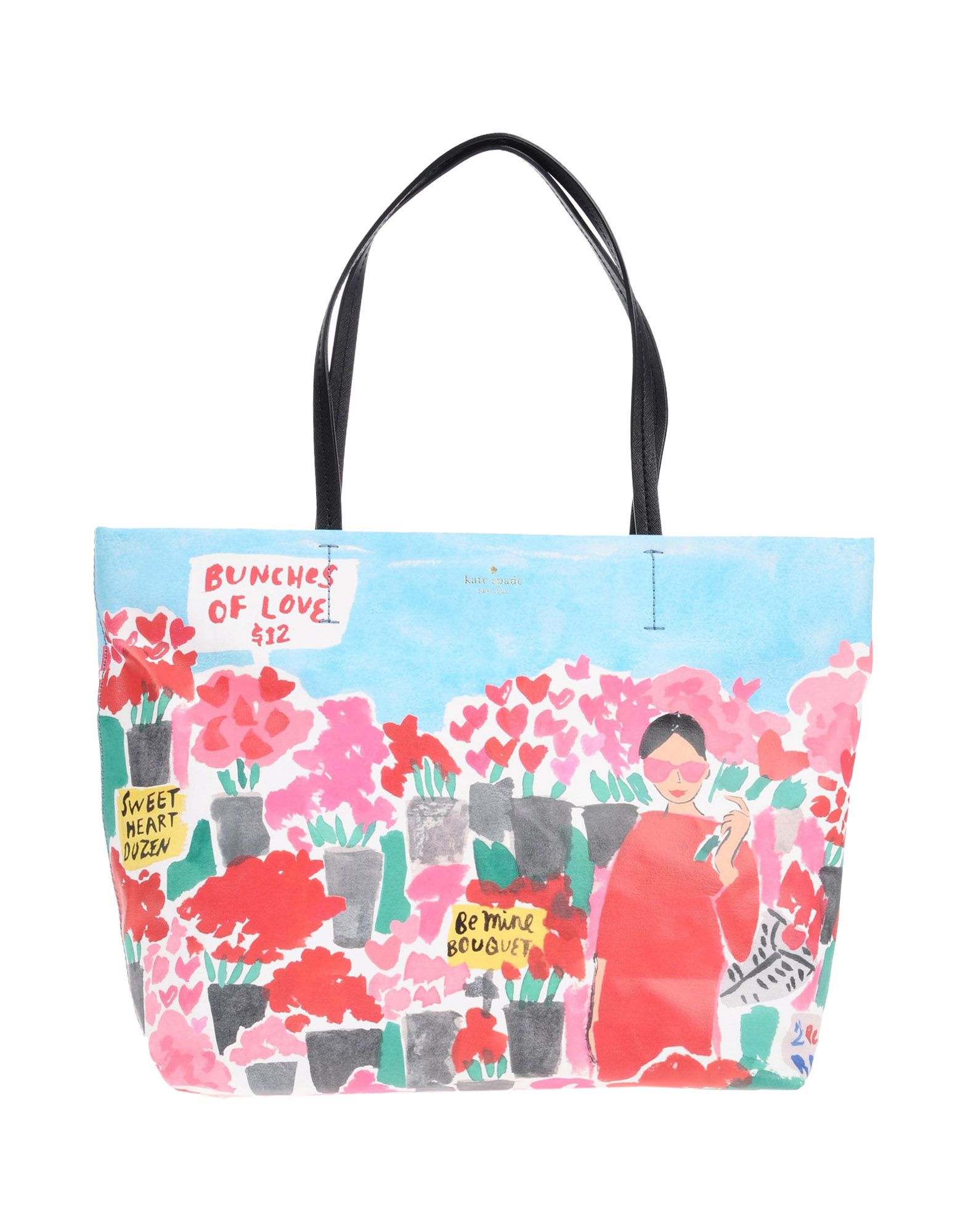 Сумка на руку  - Голубой цвет