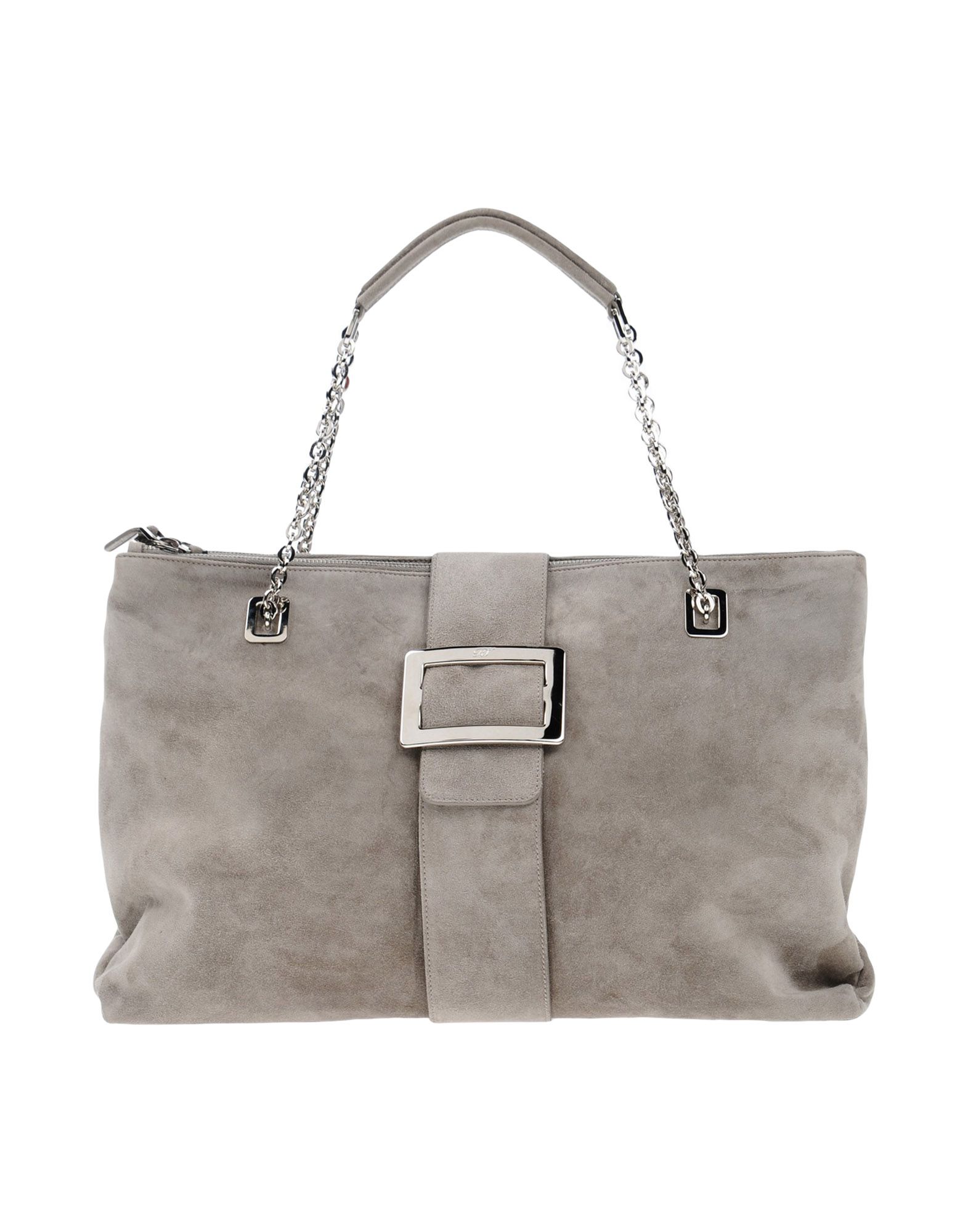 Сумка на руку  - Коричневый,Серый цвет