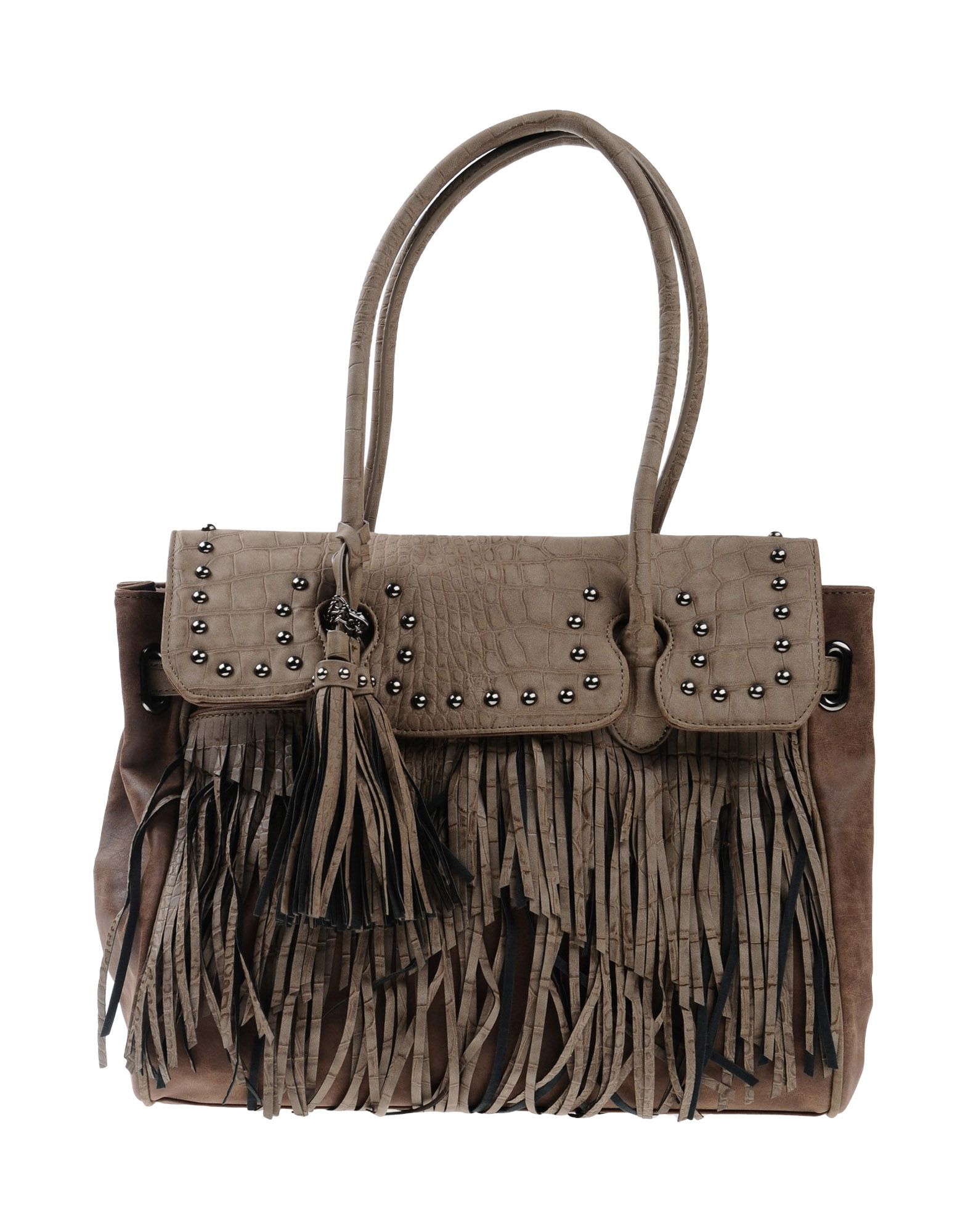 Сумка на руку  - Серый,Зеленый цвет