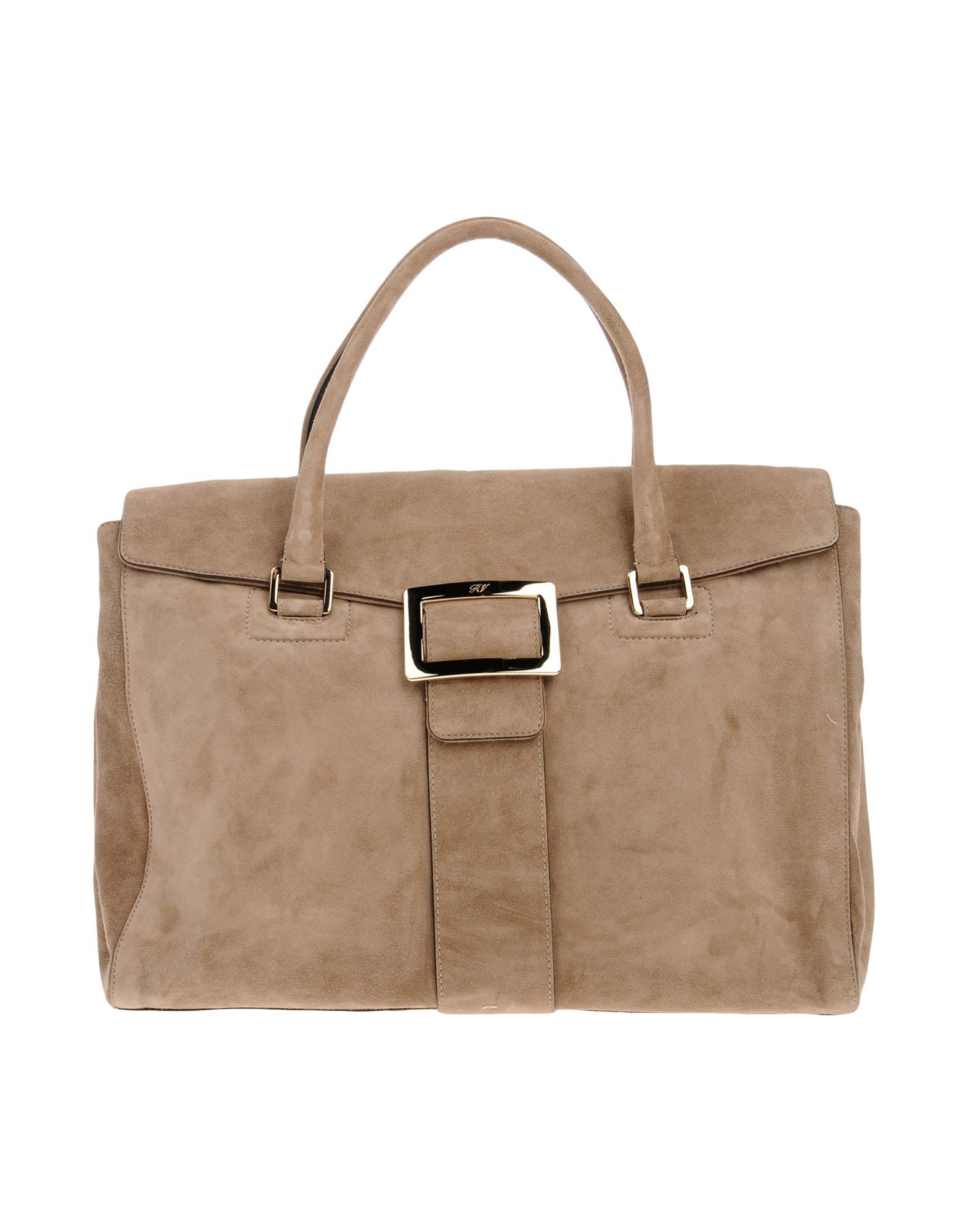 Сумка на руку  - Коричневый,Серый цвет