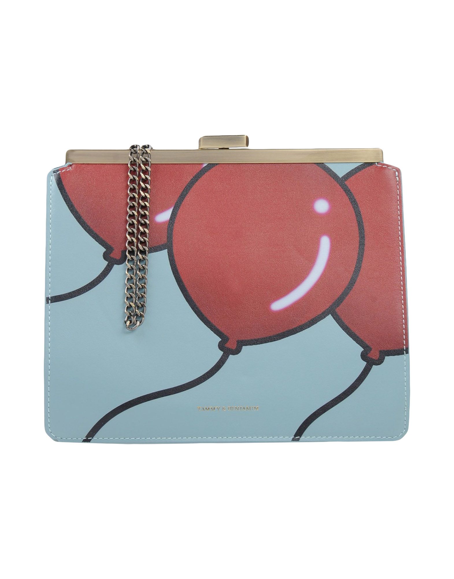 Сумка на руку  - Голубой цвет