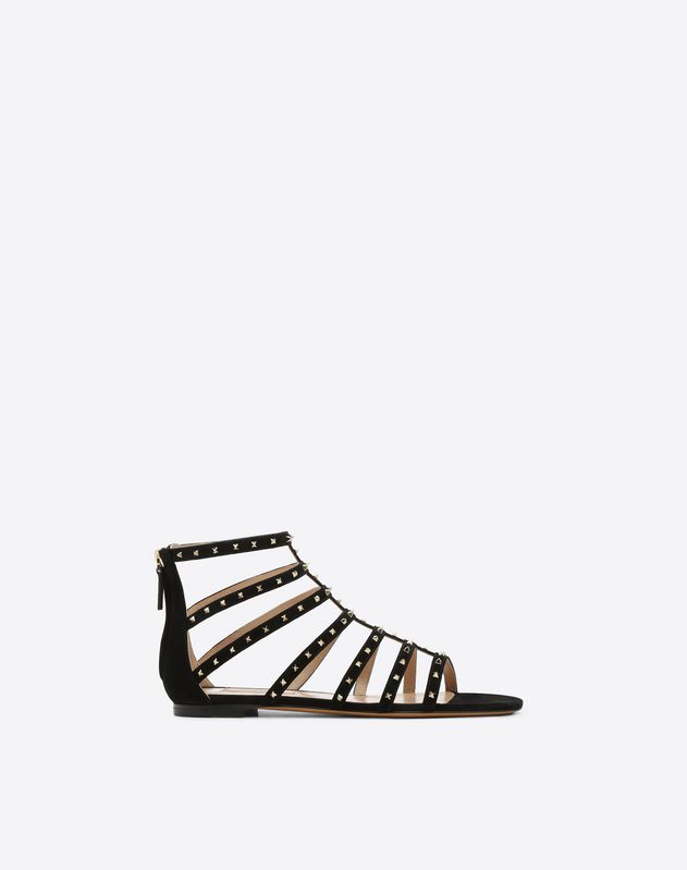 valentino suede flats