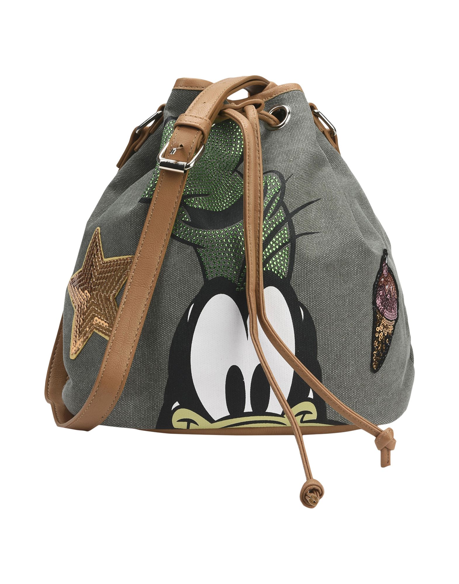 Сумка через плечо  - Серый цвет