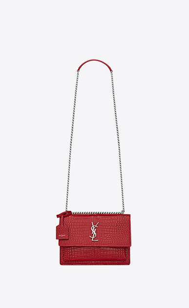 ysl red pouch