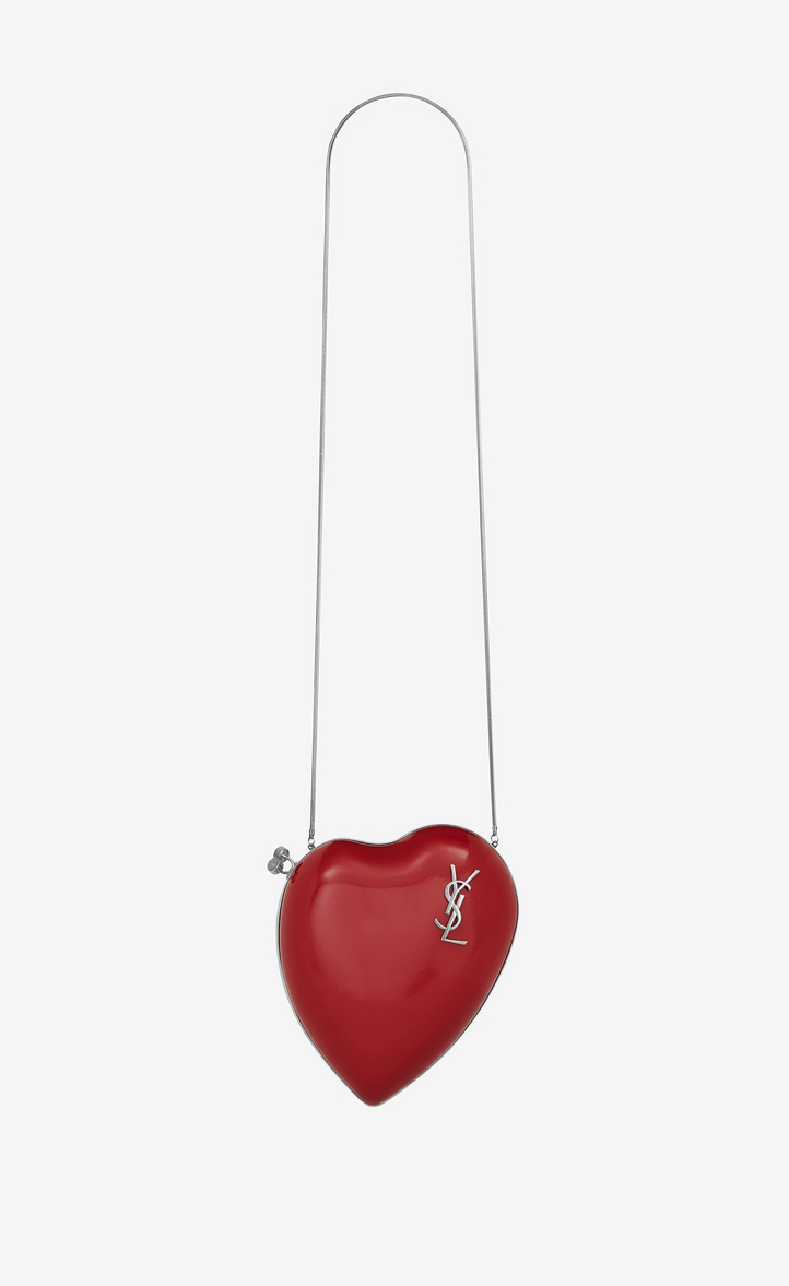 Saint Lau Love Box In Patent Leather Ysl Love Box In Patent Leather Front View