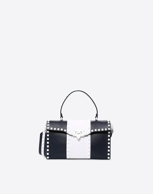 valentino rockstud top handle bag