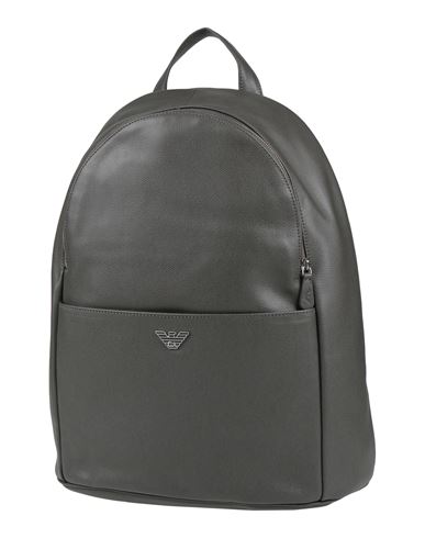 Man Backpack Grey Size - Bovine leather