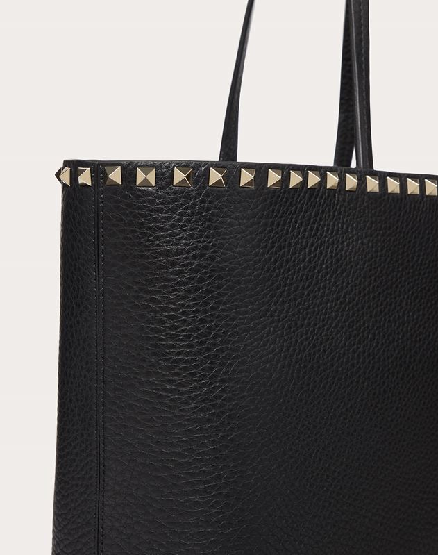 valentino rockstud shopper tote