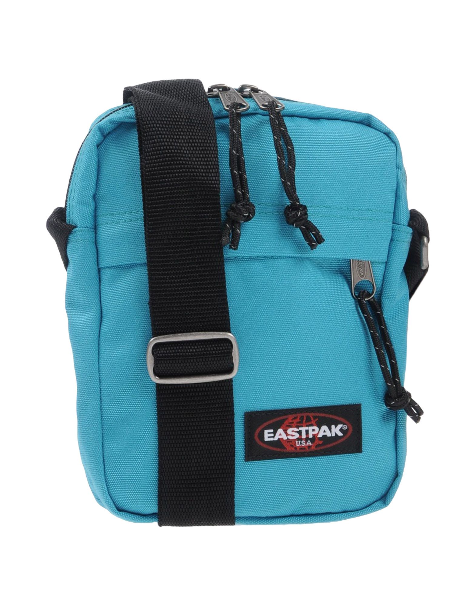 《送料無料》EASTPAK メンズ メッセンジャーバッグ ターコイズブルー 紡績繊維
