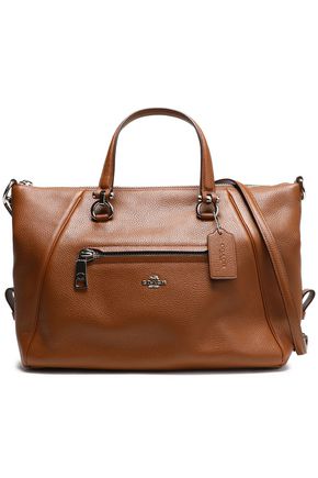Coach Leather Jackets Up To 70 Off Au The Outnet Coach Textured Leather Shoulder Bag