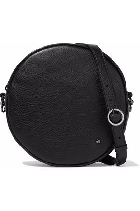 Halston Heritage Bags Outlet Up To 70 Off At The Outnet Halston Heritage Chain Embellished Pebbled Leather Shoulder Bag