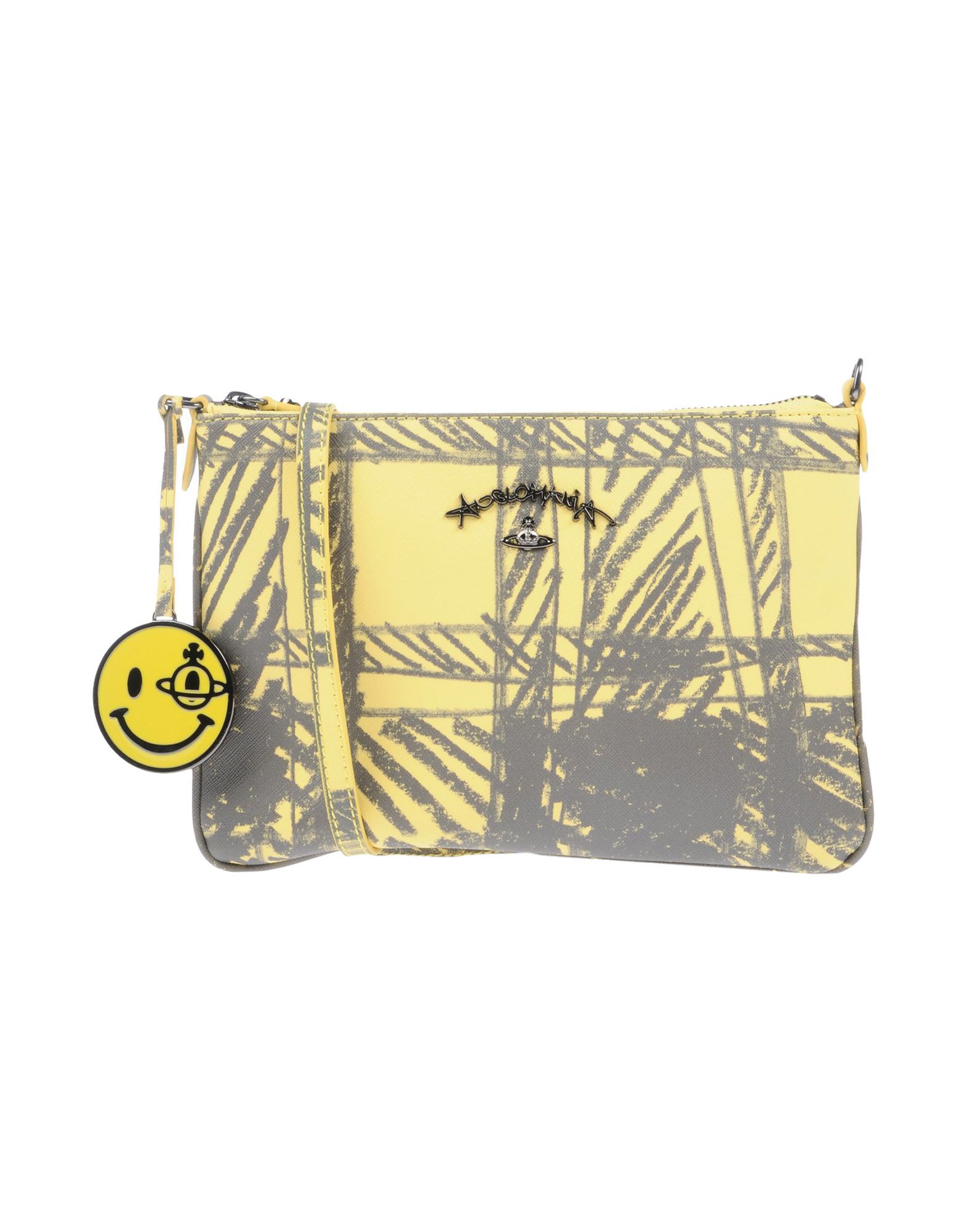 yellow vivienne westwood purse