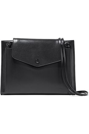 halston heritage leather shoulder bag