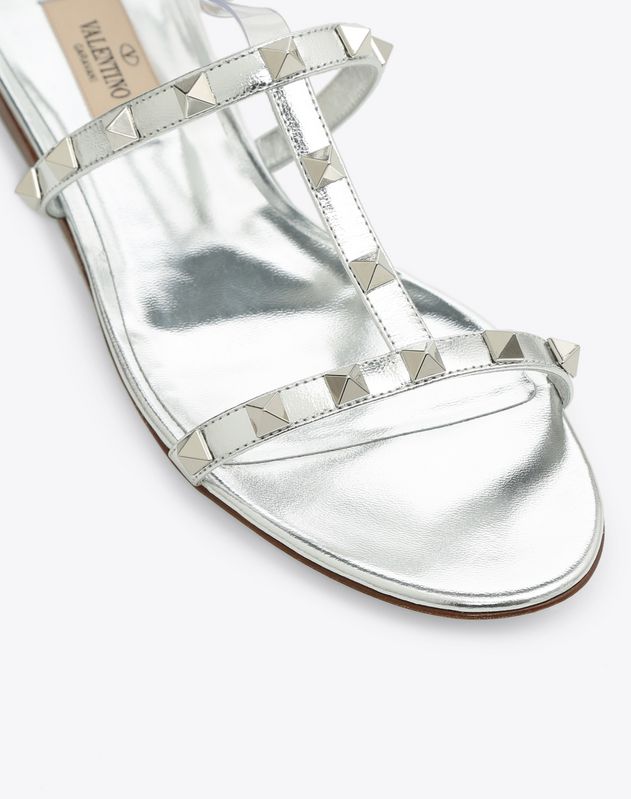 valentino pvc rockstud sandals