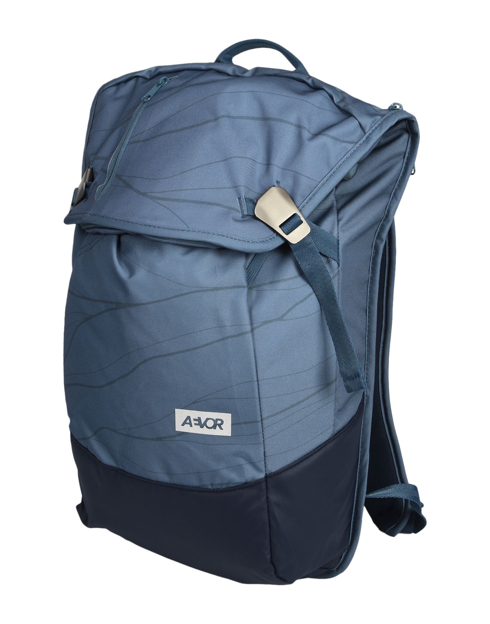 《セール開催中》AEVOR Unisex バックパック＆ヒップバッグ ブルーグレー 紡績繊維 DAYPACK