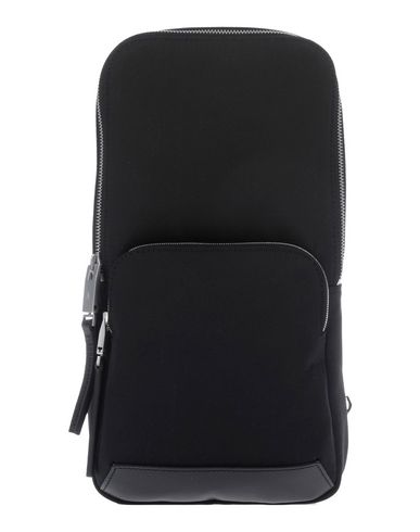 Frankie Morello Man Backpack Camel Size - Textile fibers, Soft Leather
