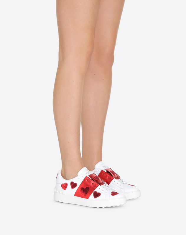 valentino sneakers heart