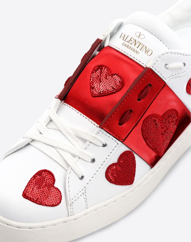 valentino sneakers heart