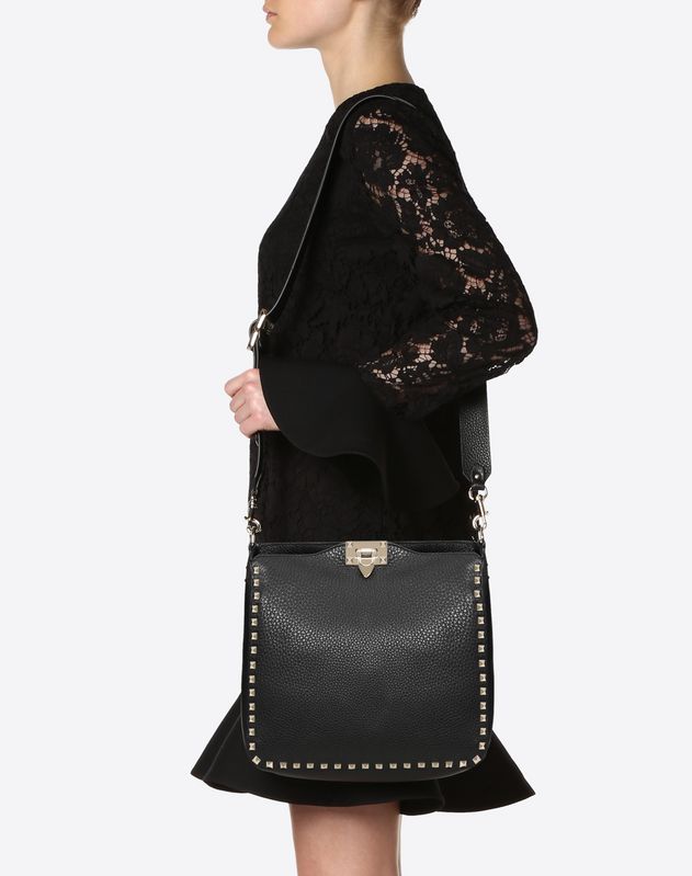 valentino rockstud mini hobo