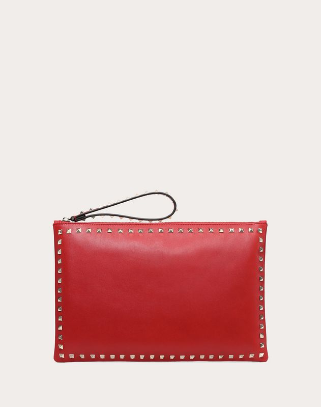 valentino rockstud wristlet clutch