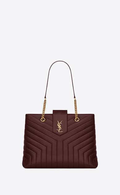 Shopping bag Loulou large in pelle trapuntata a “Y”