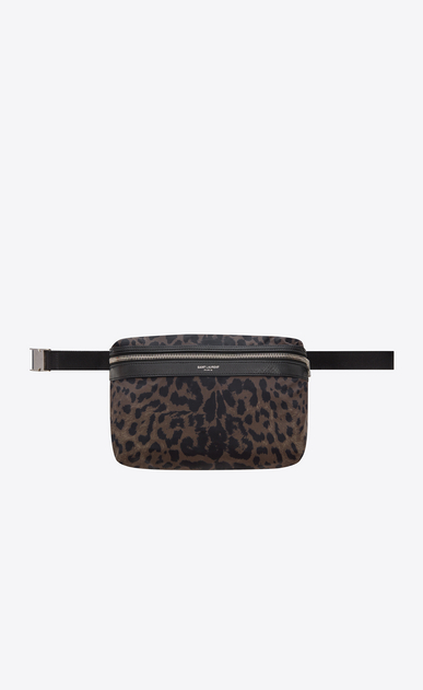 saint laurent leopard backpack