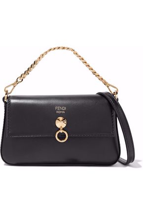 Designer Handbags Up To 70 Off The Outnet Fendi Baguette Mini Leather Shoulder Bag