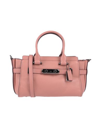 Woman Handbag Pastel pink Size - Soft Leather