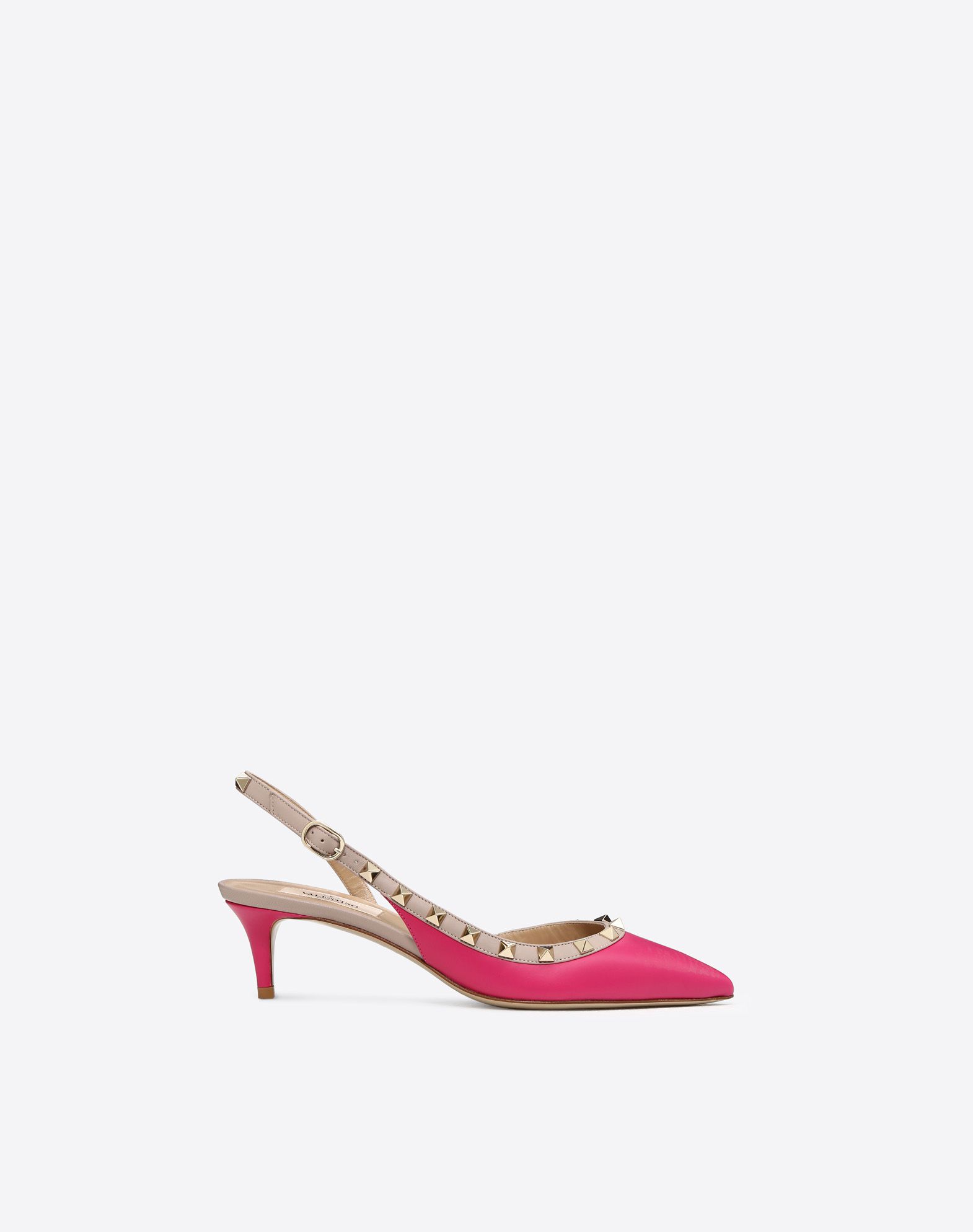 valentino rockstud pumps pink