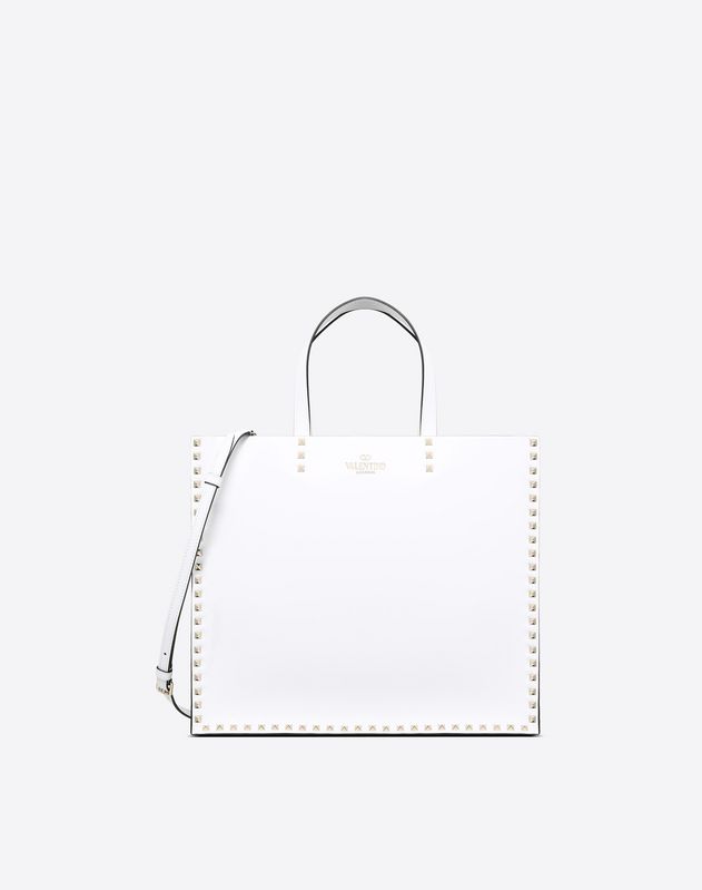 Valentino Women S Totes Garavani Rockstud Trimmed Tote