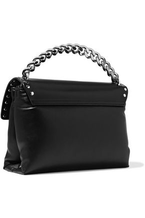 Designer Handbags Up To 70 Off The Outnet Stella Mccartney Studded Faux Leather Shoulder Bag