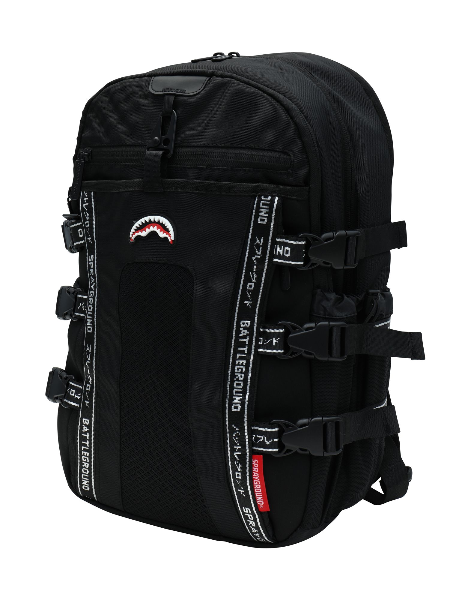 《送料無料》SPRAYGROUND Unisex バックパック＆ヒップバッグ ブラック ポリエステル 100% Black Nomad Backpack