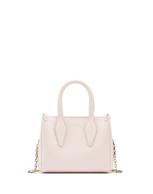 Lanvin Women S Bags Pers Clutches Online Micro Light Pink JournÉe Bag