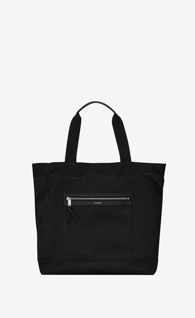 CITY shopping bag in faded gabardine