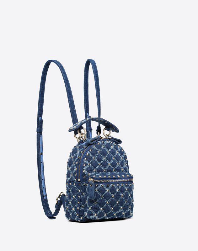 valentino denim backpack