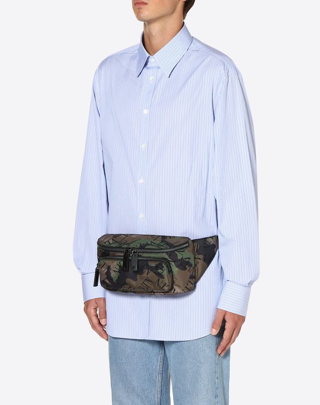 valentino camouflage belt bag