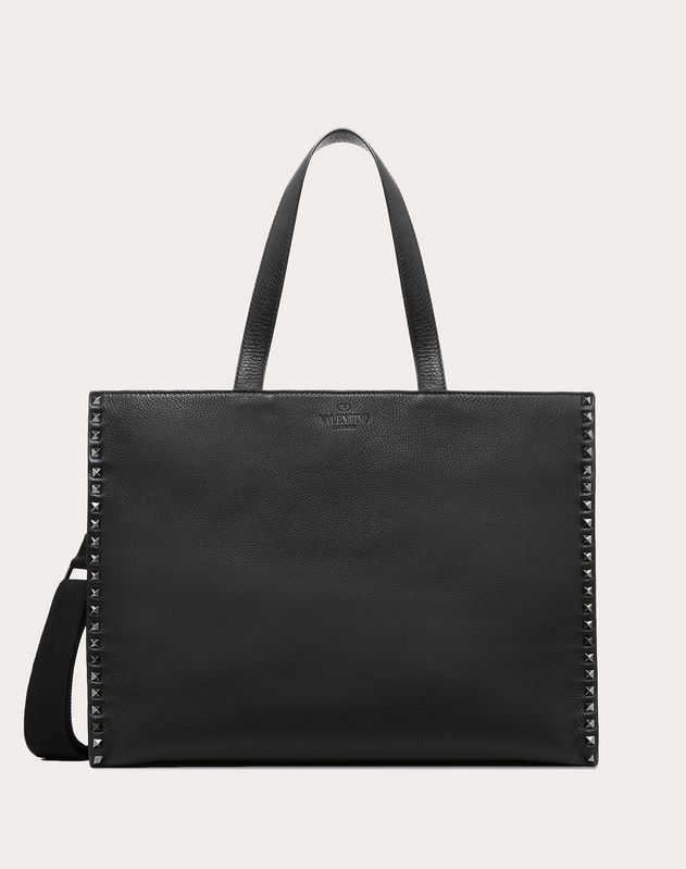 valentino rockstud tote bag