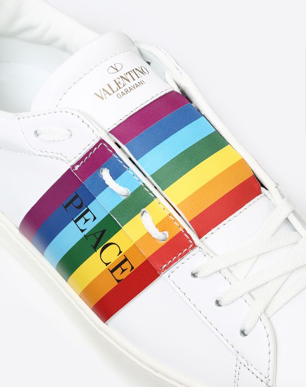 OPEN TRAINER WITH RAINBOW BAND for Man 