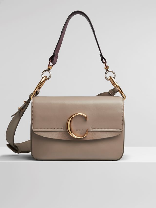 Women S Designer Ready To Wear Bags Accessories Shoes Chloé Us Small Chloé C Double Carry Bag