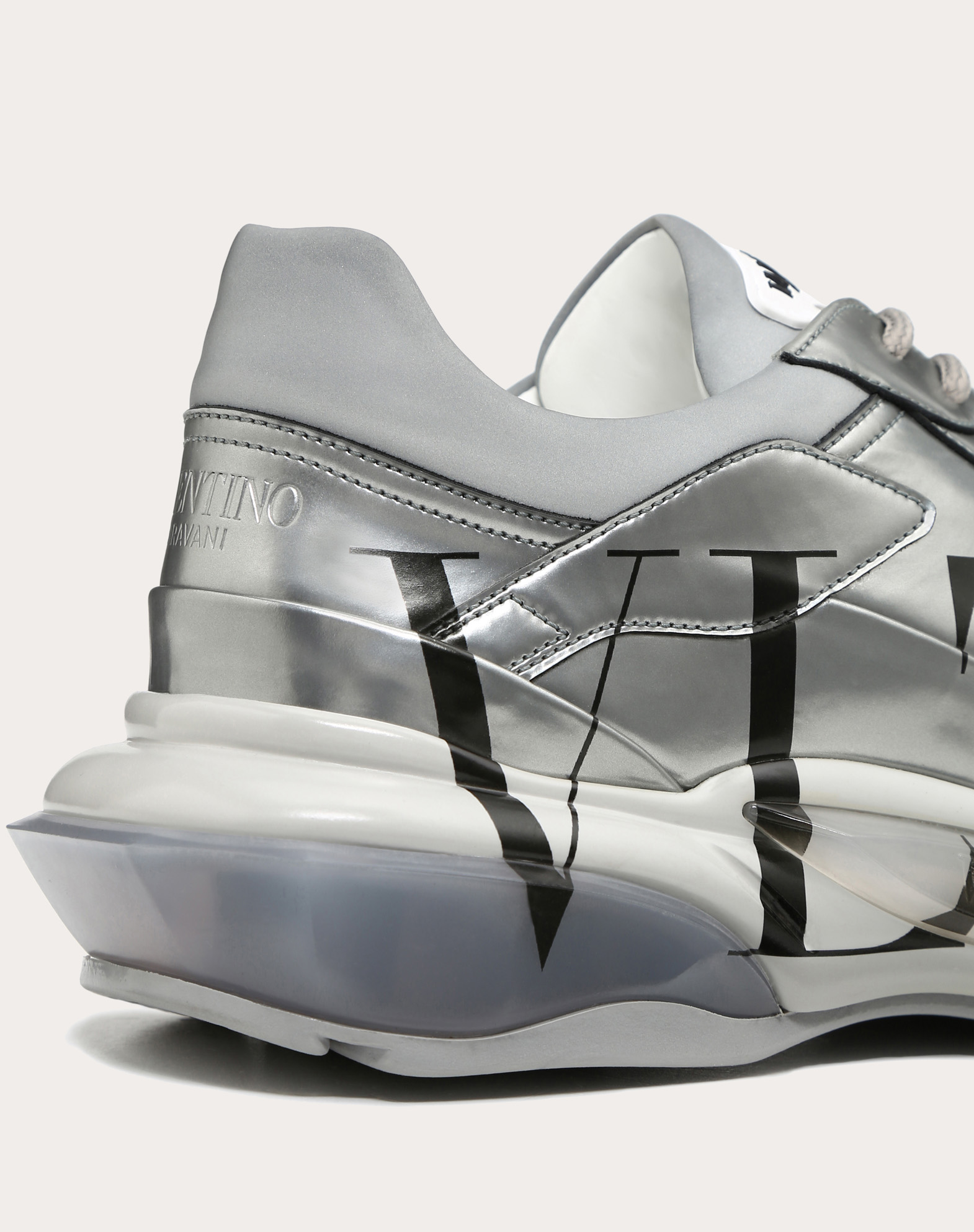 valentino garavani bounce leather sneakers
