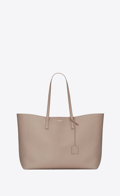 Saint Laurent E/W shopping bag in soft leather