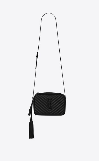 Lou camera bag in quilted leather