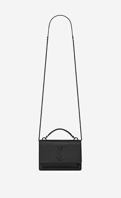 Sunset Chain Wallet aus Glattleder