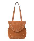 IMEMOI Damen Schultertasche Farbe Kamel Gr��e 1