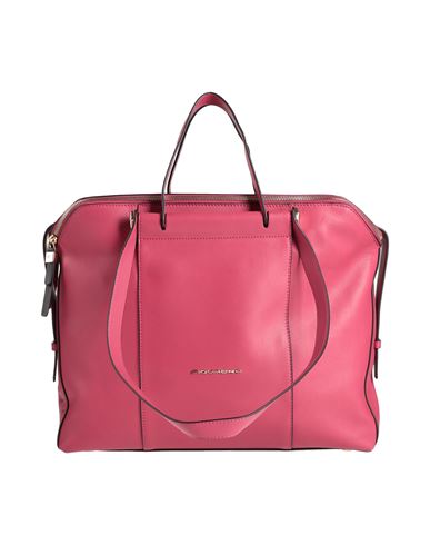 Woman Shoulder bag Magenta Size - Soft Leather