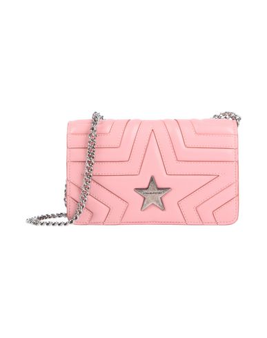 Woman Cross-body bag Pink Size - Textile fibers